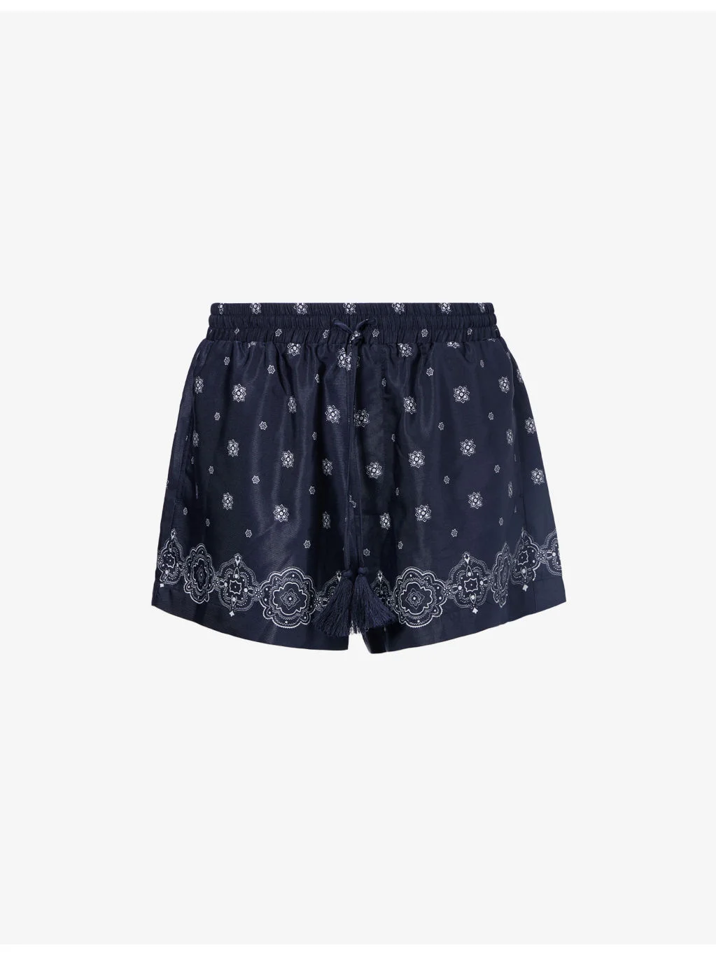 The Recess Bandana-Print Rayon-Blend Shorts - 1