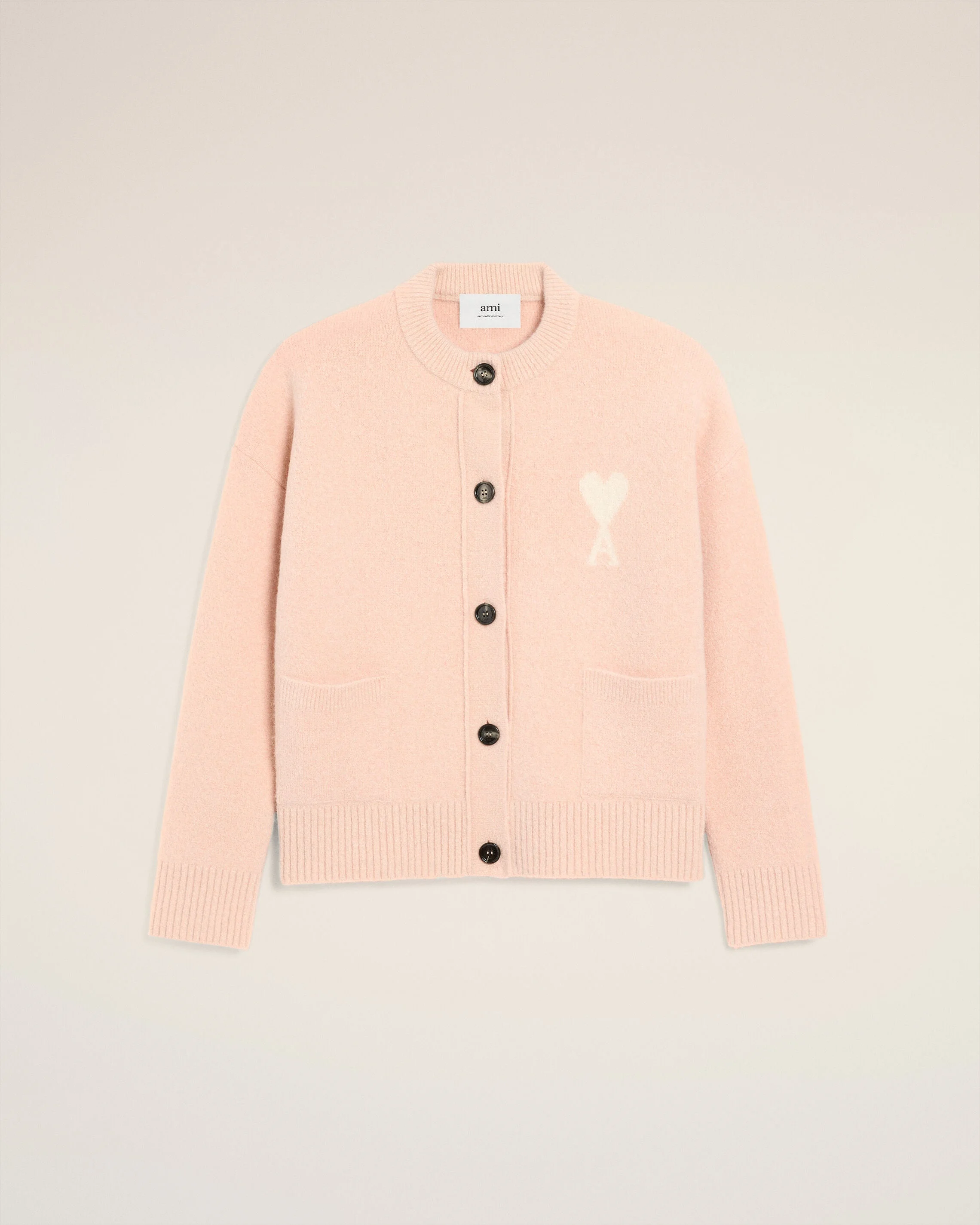 PINK ALPACA AMI DE COEUR CARDIGAN - 1