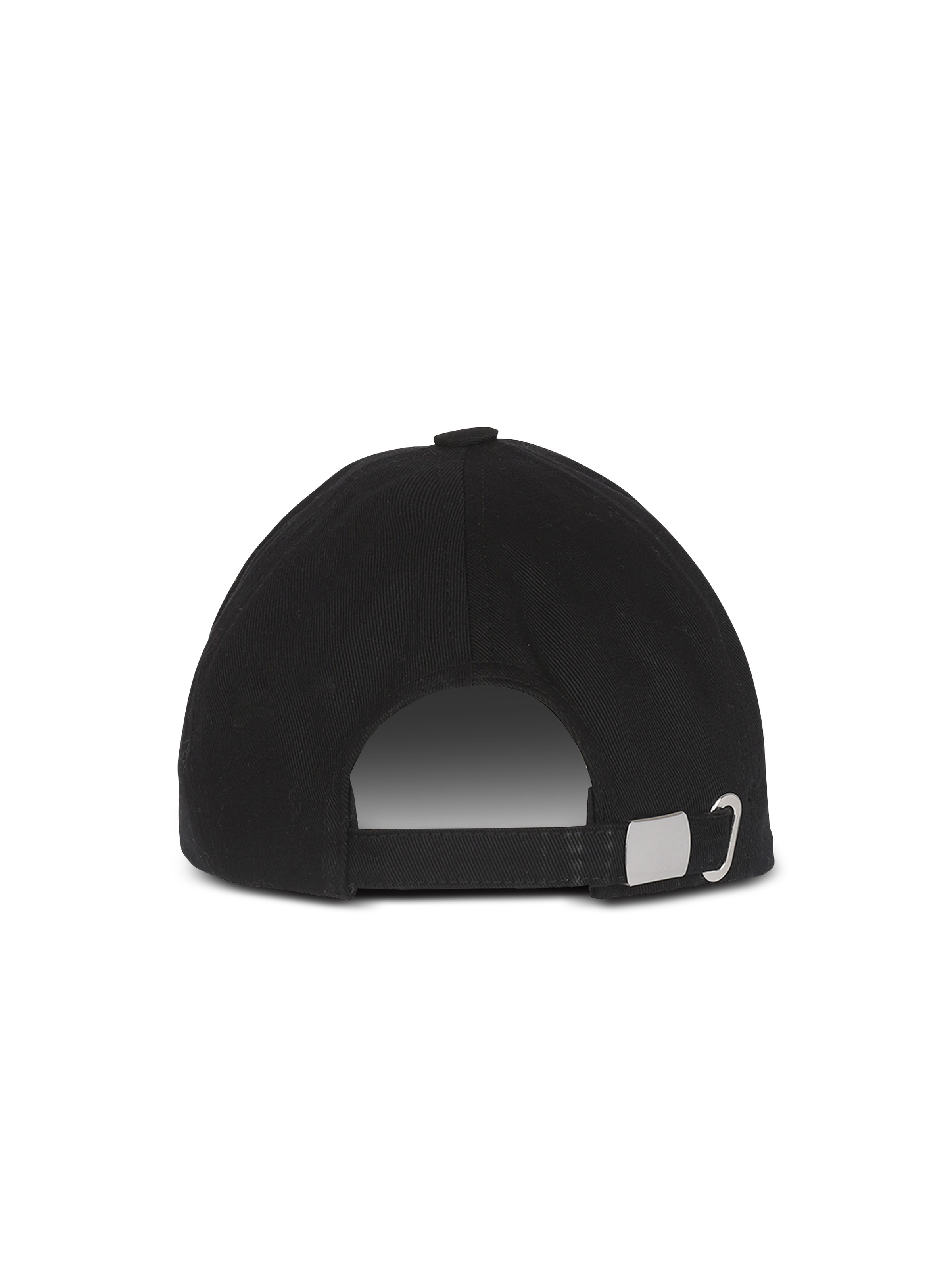 Cotton cap with Balmain Paris embroidery - 4