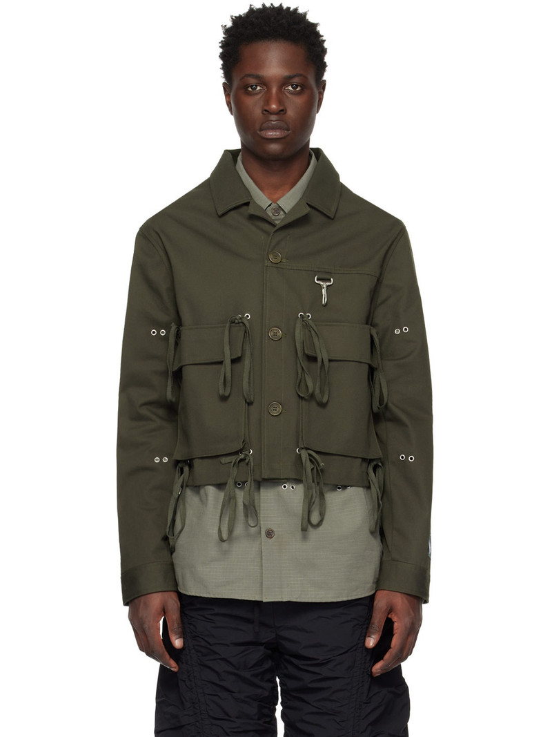 Khaki Modular Pocket Jacket 1