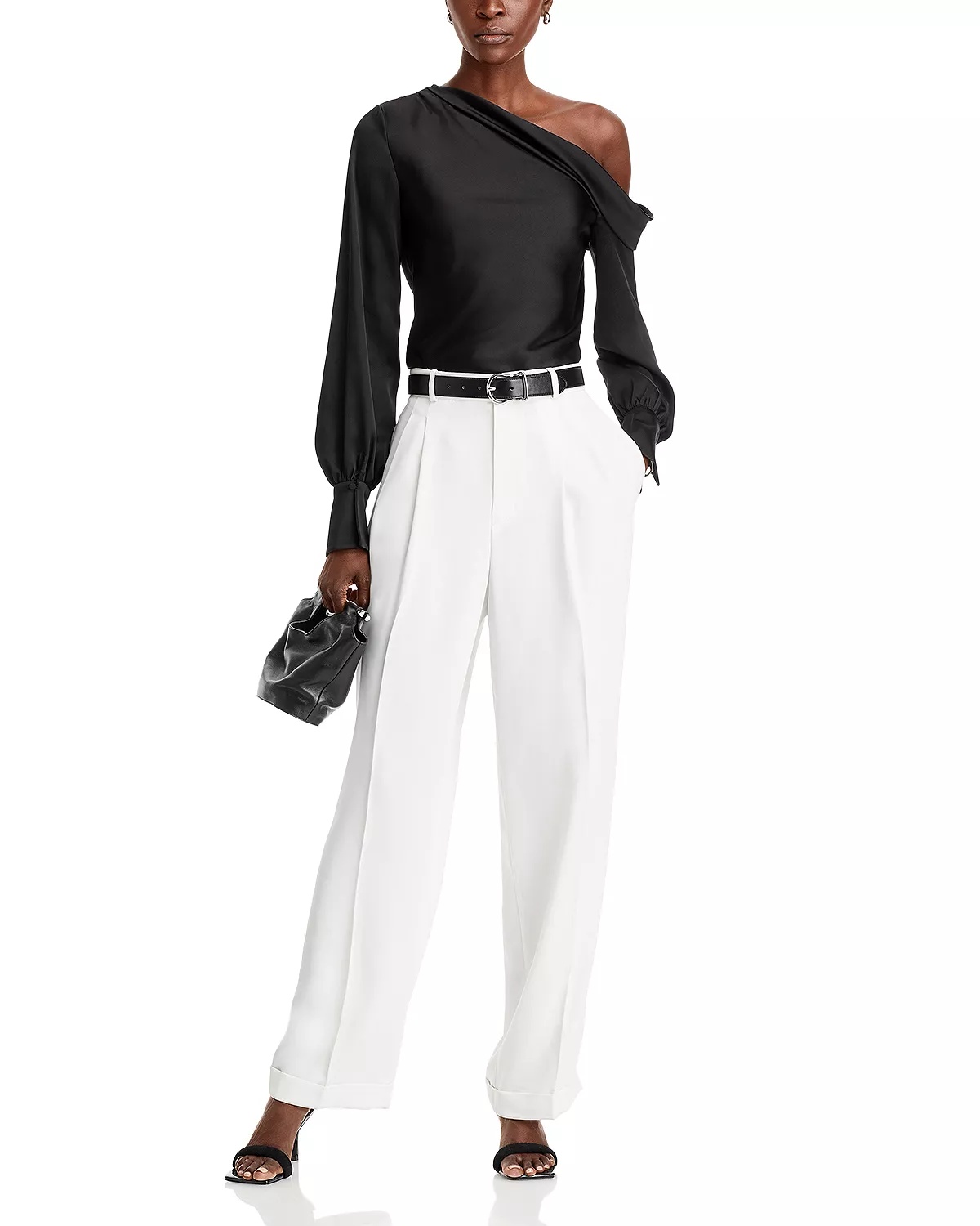 Alice Draped One Shoulder Top - 2