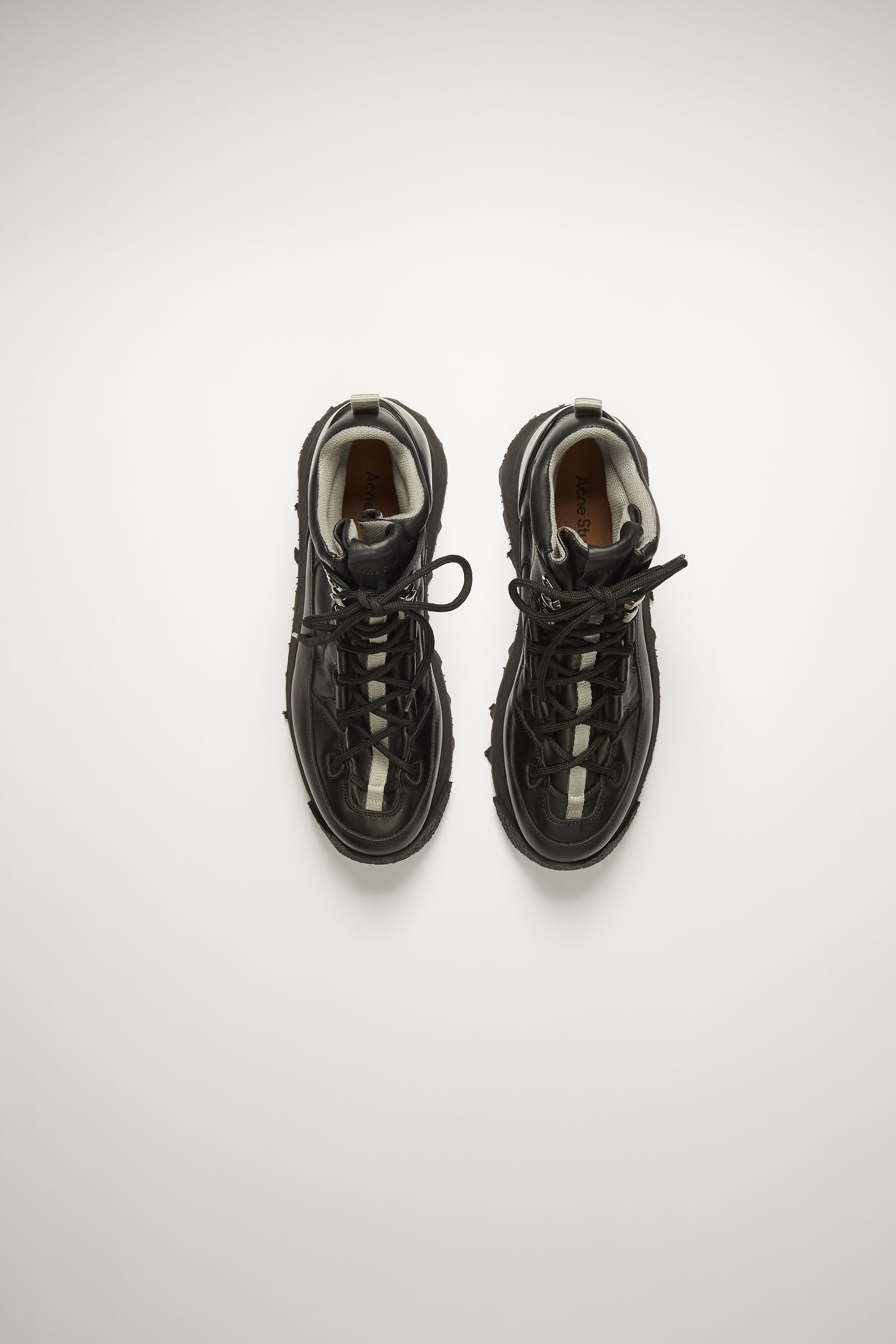 Leather trekking boots black - 2