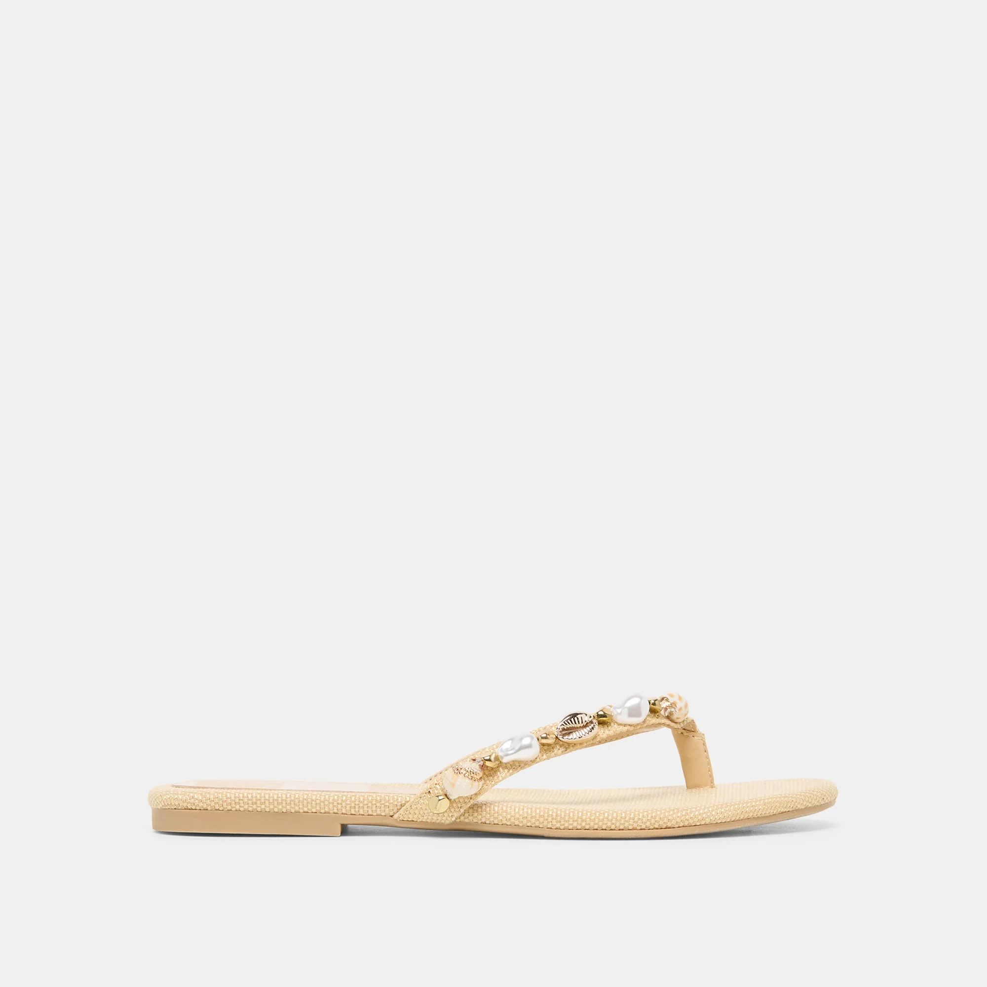 KYSHA SANDALS LT NATURAL RAFFIA - 1
