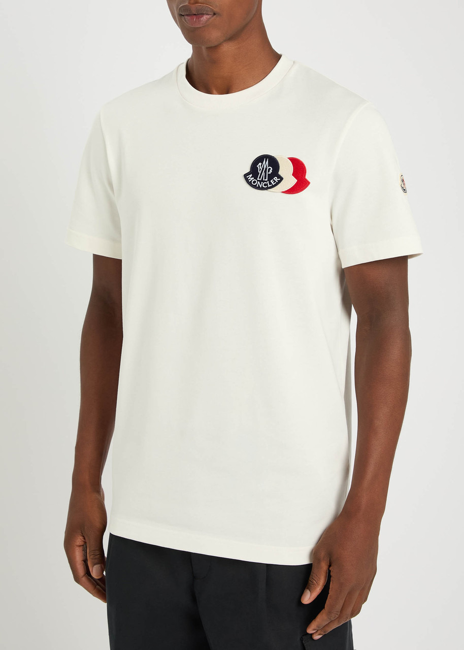 Moncler Logo-appliquéd Cotton T-shirt - 2