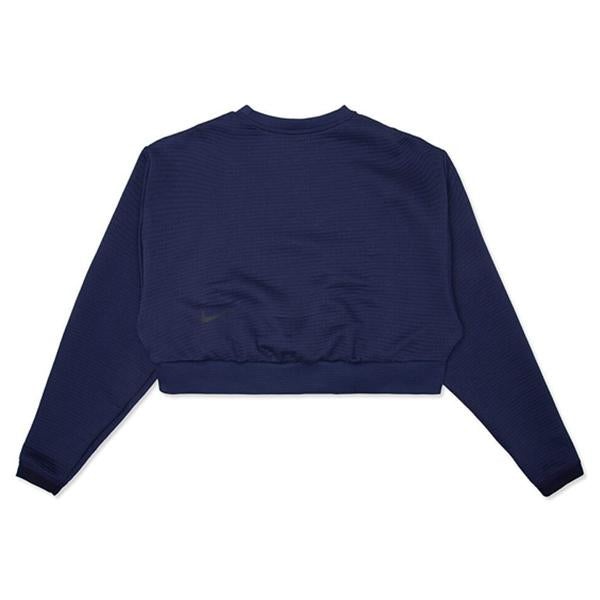 NIKE SPORTSWEAR CITY READY WOMEN'S FLEECE CREW - BLACKENED BLUE - 2