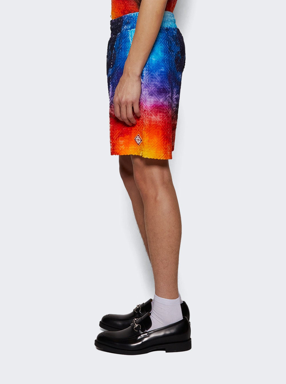 Jacquard Monogram Shorts Tie Dye - 3