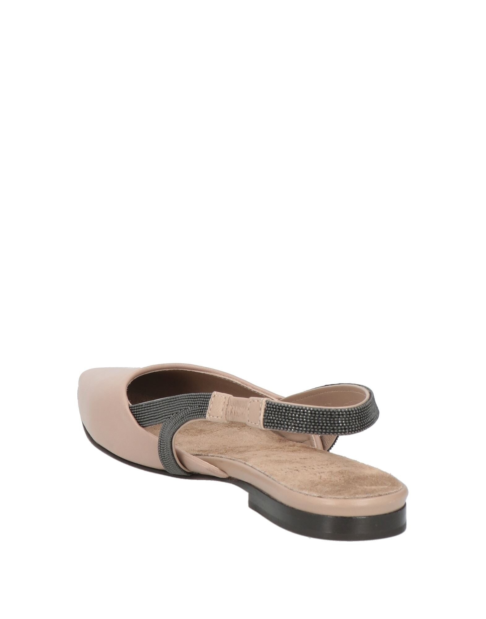 Light brown Women's Ballet Flats - 3