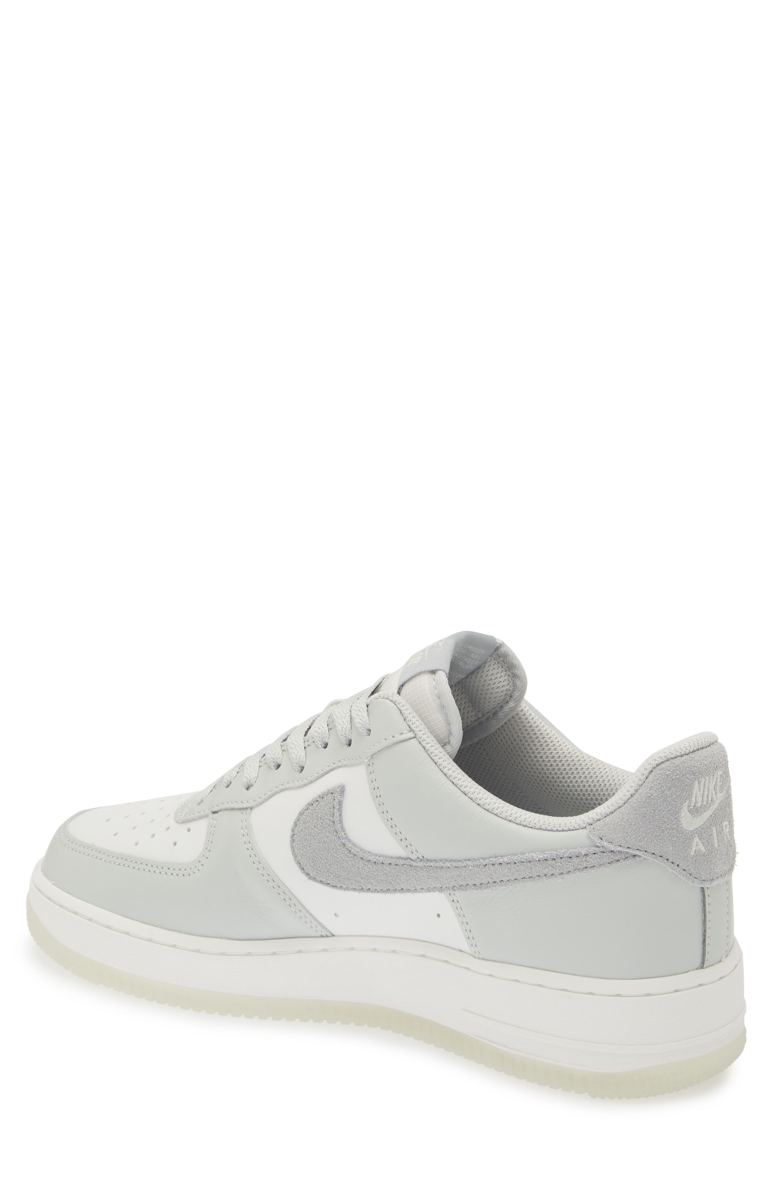 Nike Air Force 1 '07 Sneaker in Silver/Light Pumice/White at Nordstrom - 2