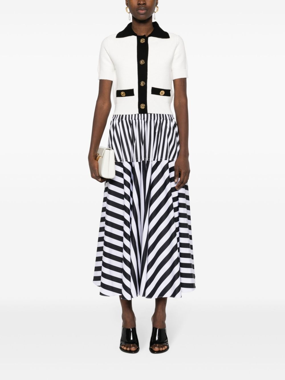 striped maxi skirt - 2