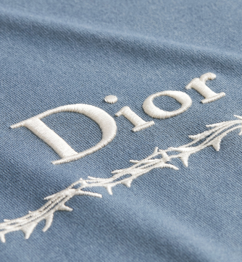 Dior T-Shirt with Book Cover Embroidery, Relaxed Fit outlook