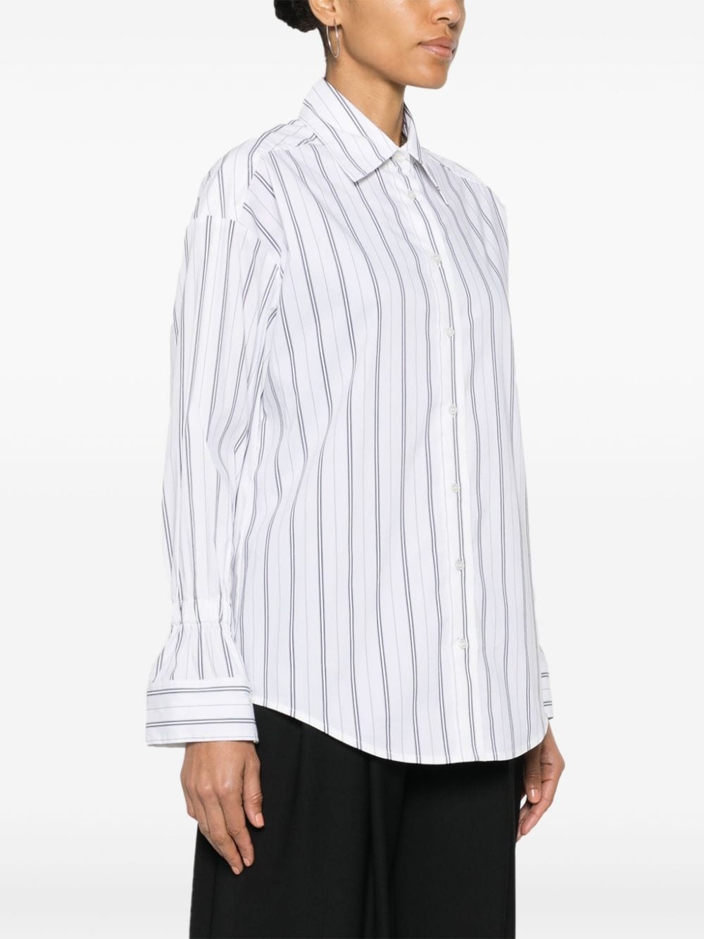 striped long-sleeve shirt - 3