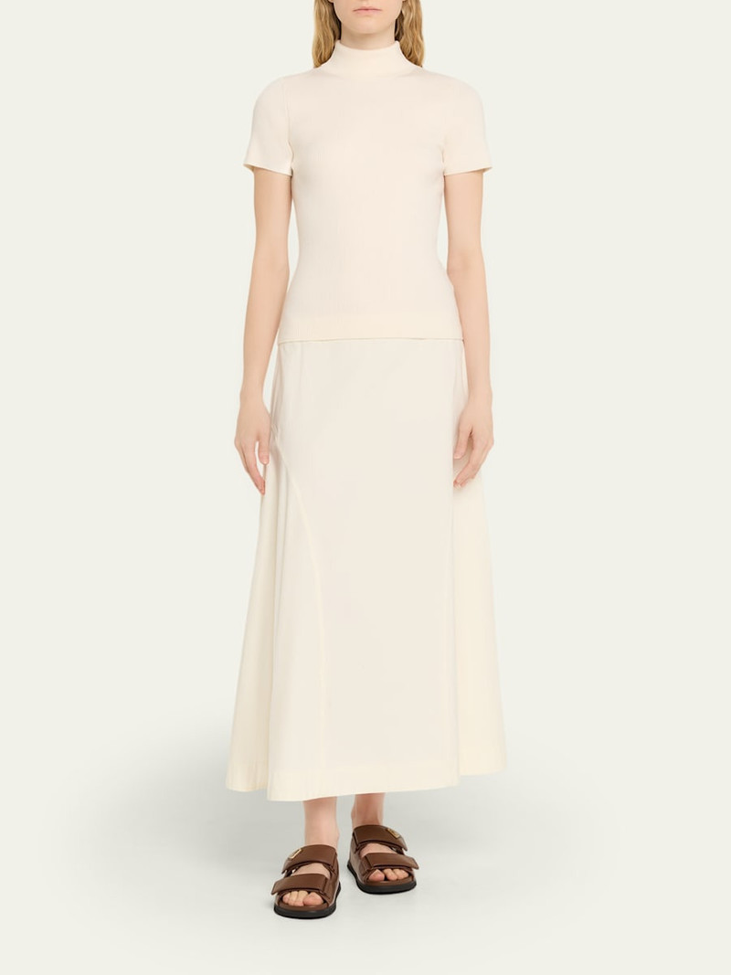 Prada Leather Double-Grip Slide Sandals outlook