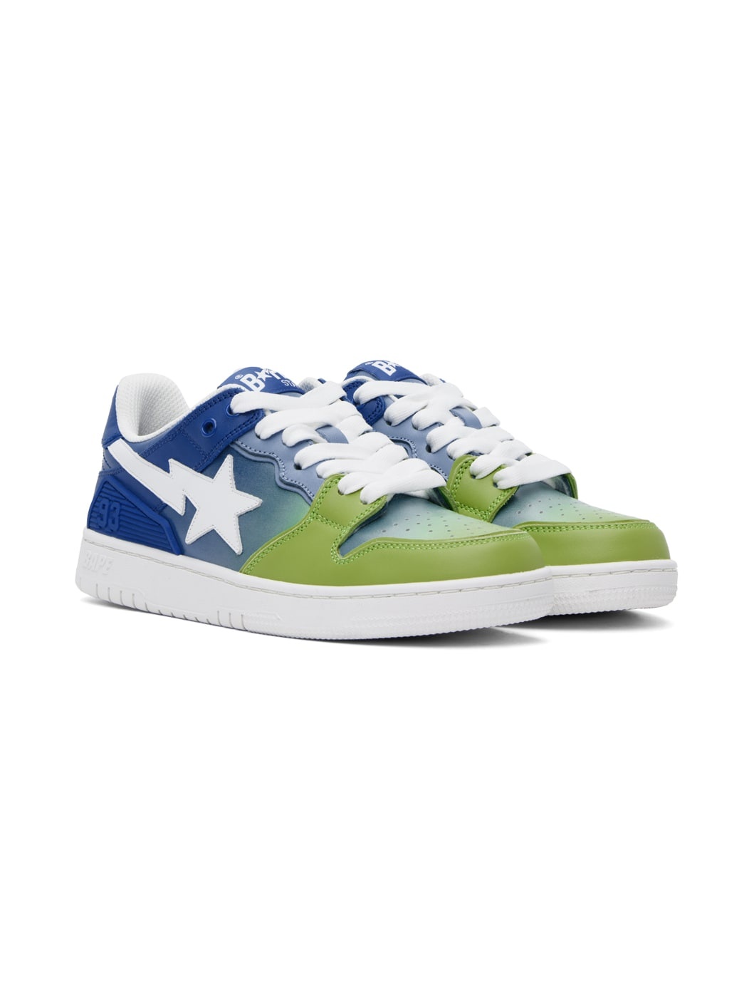 Blue SK8 STA #1 Sneakers - 4