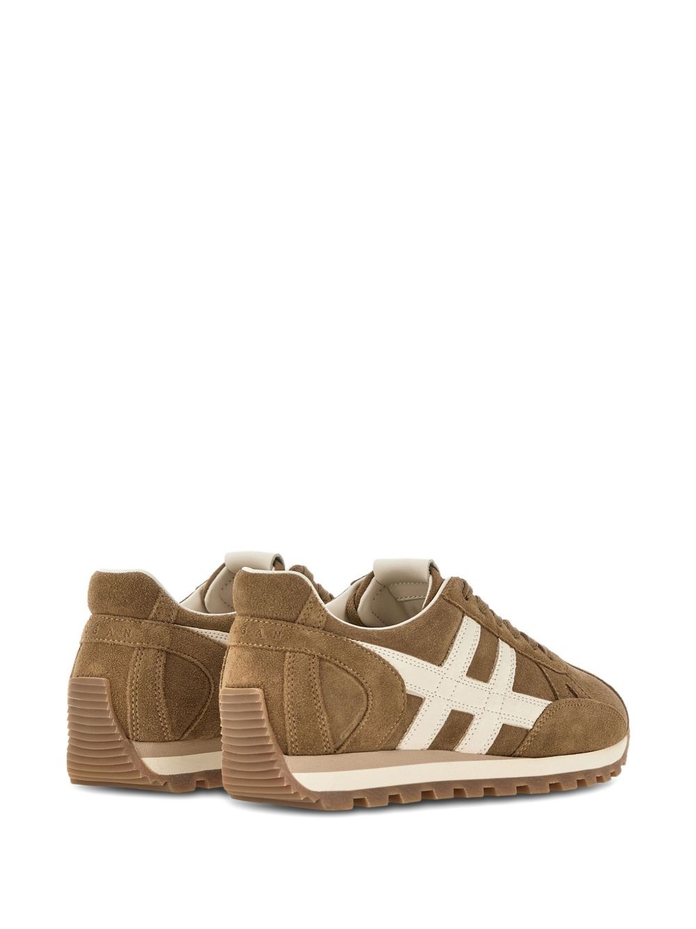 suede-leather trainers - 3