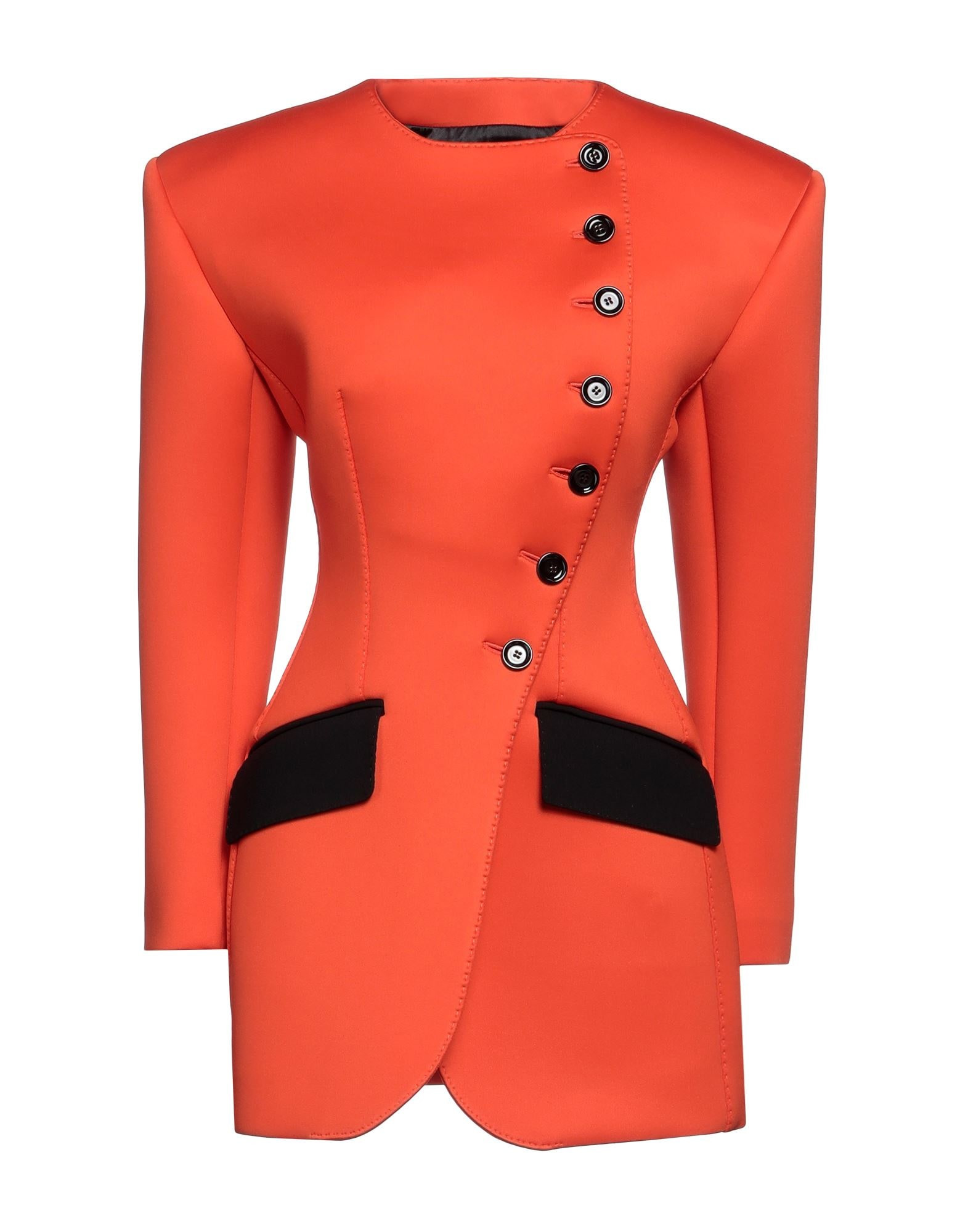 Orange Women's Blazer - 1