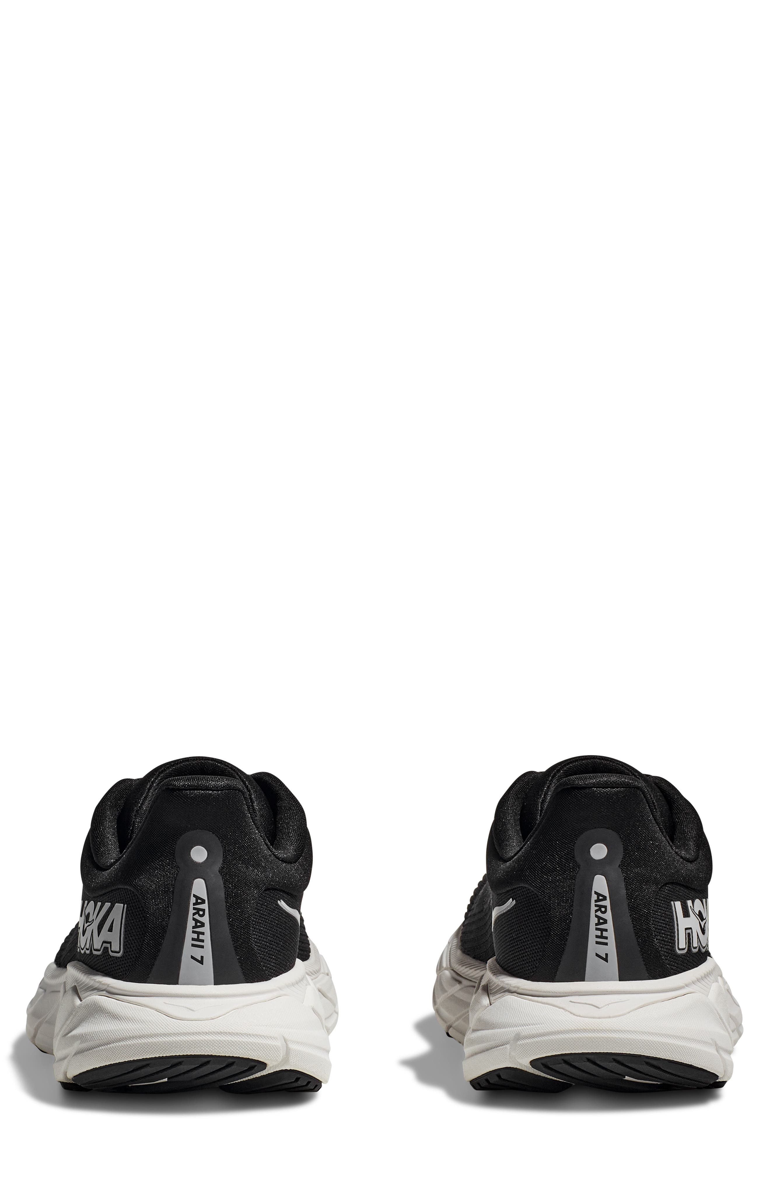 HOKA Arahi 7 Running Shoe in Black /White at Nordstrom - 5