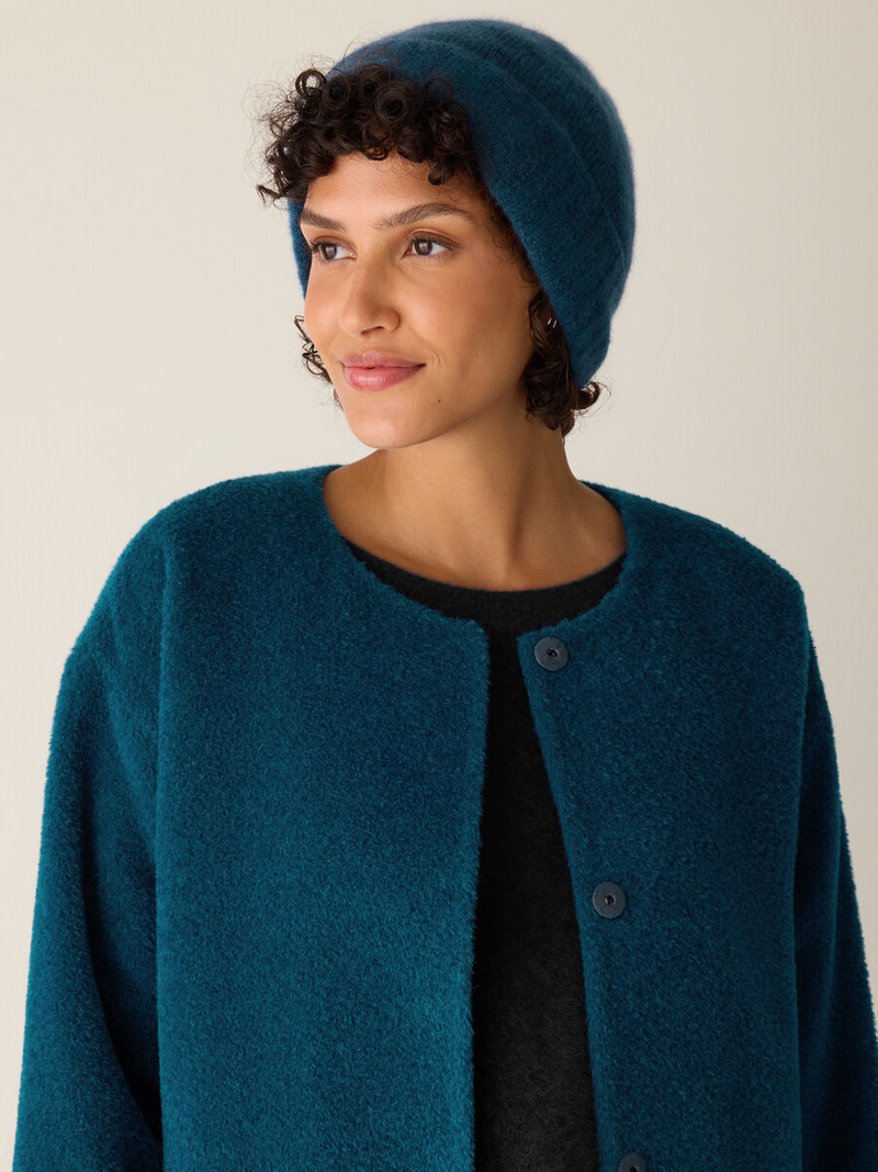 EILEEN FISHER Cashmere Silk Boucle Bliss Hat outlook