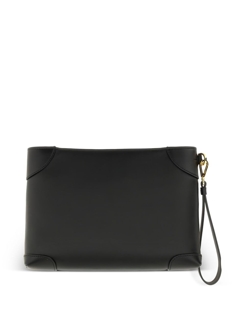 leather clutch bag - 2
