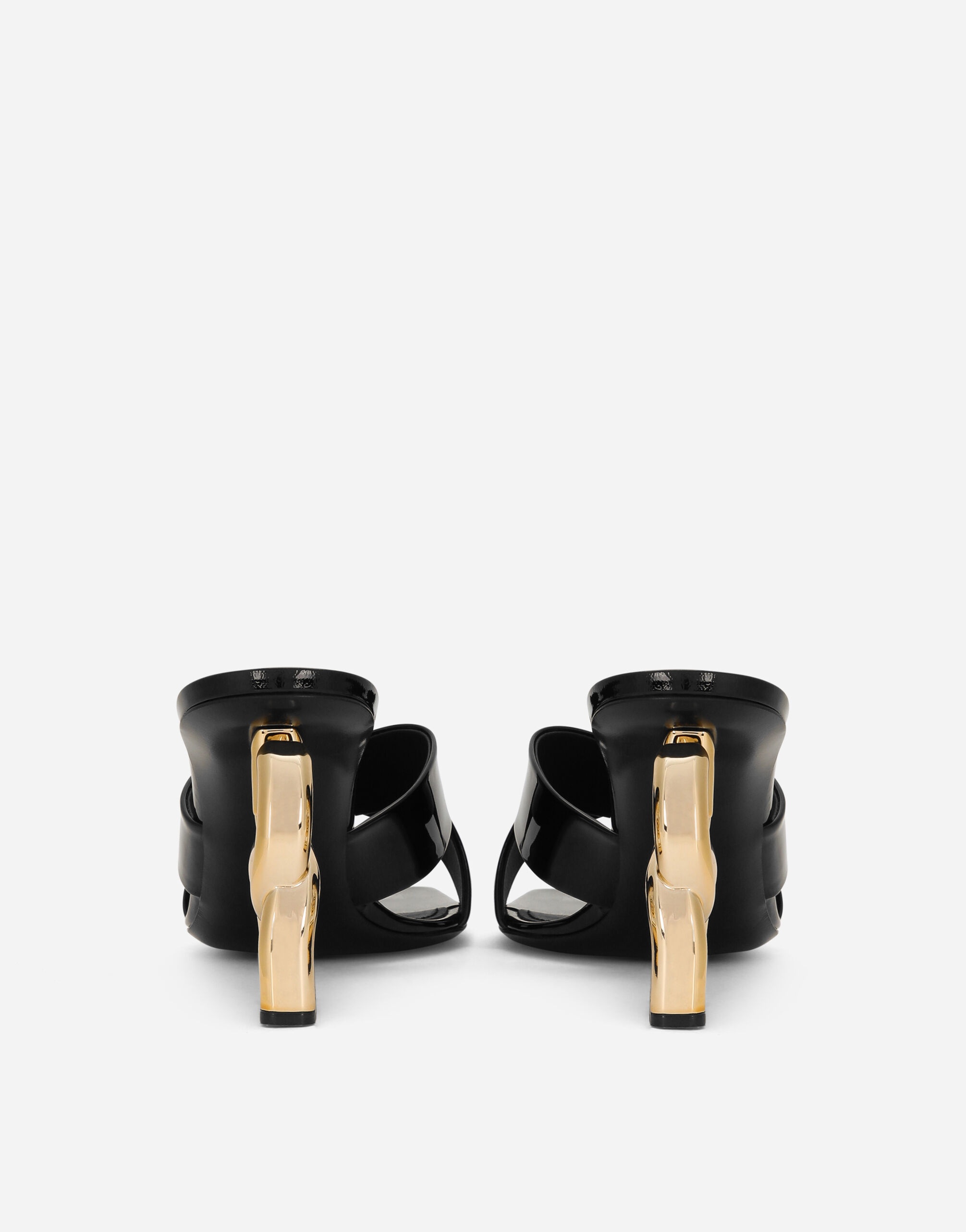 Patent leather 3.5 mules - 3