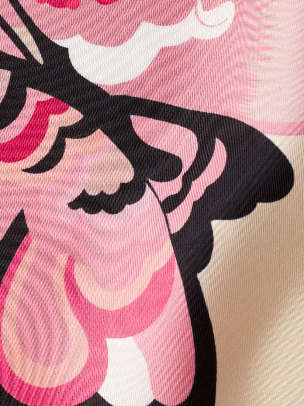 printed silk scarf - 2