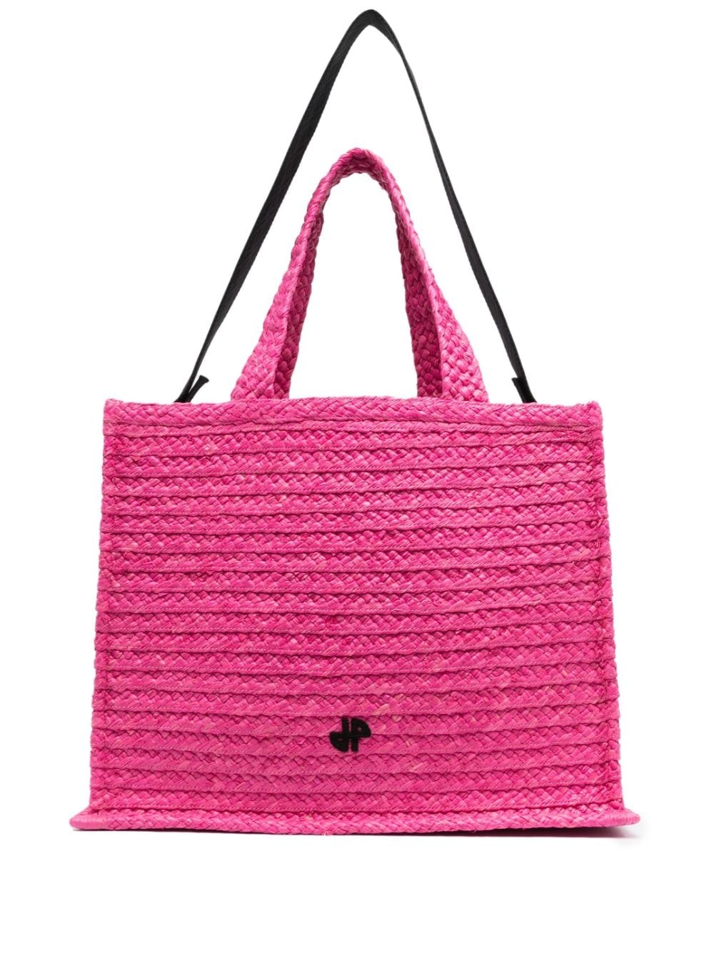 JP raffia tote bag - 1