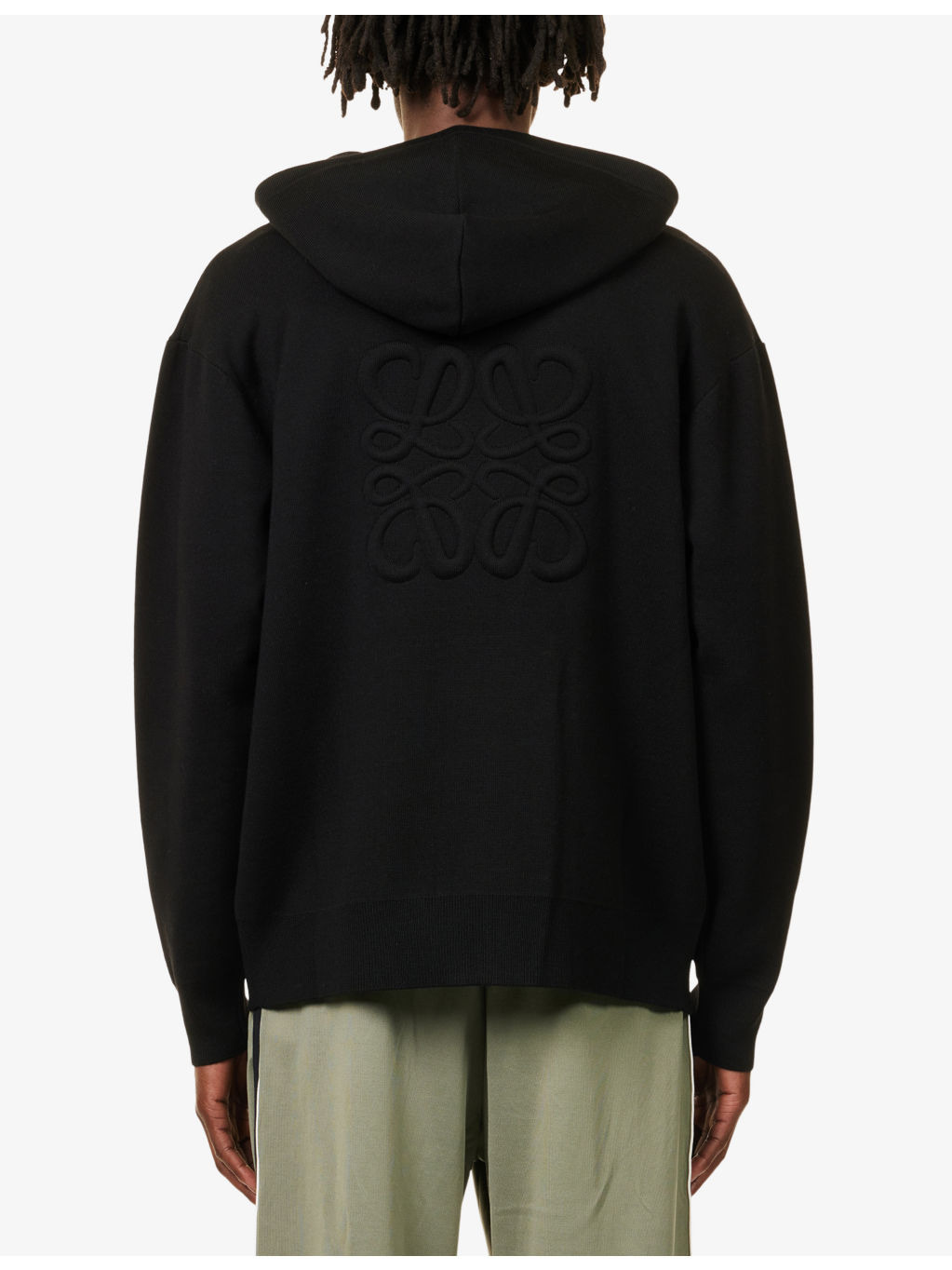 Anagram Relaxed-Fit Stretch-Wool Blend Hoody - 4