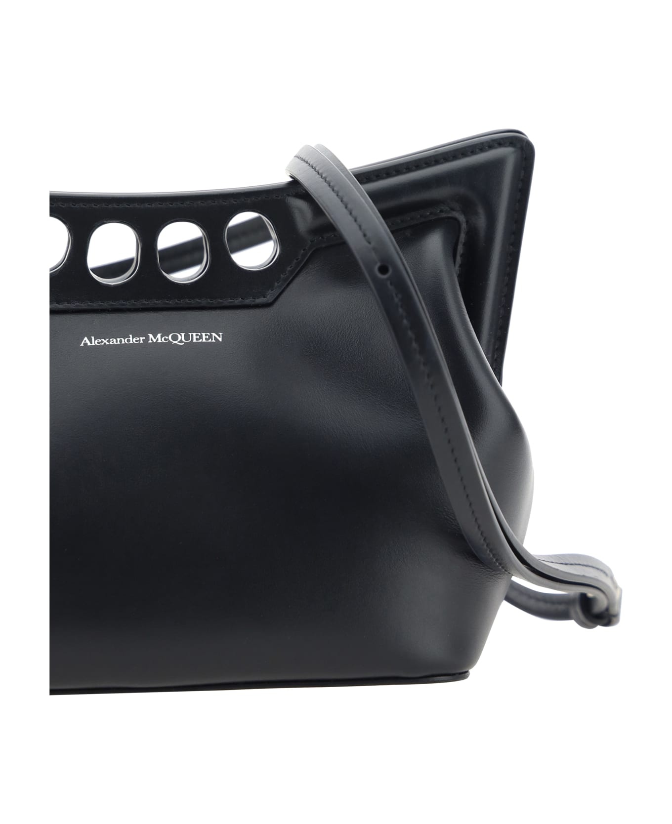 Mini Peak Leather Shoulder Bag - 4