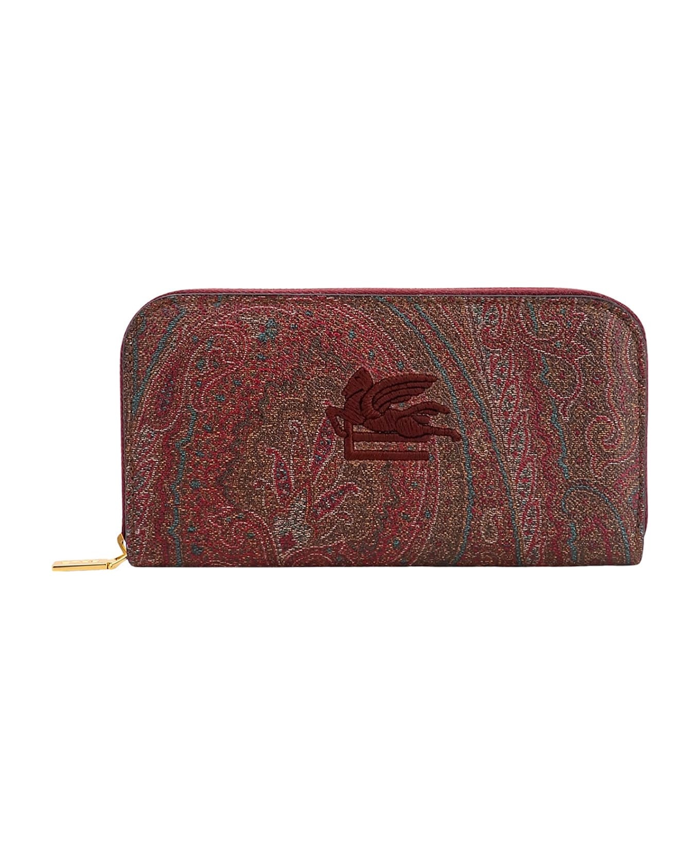 Paisley Print Wallet - 1