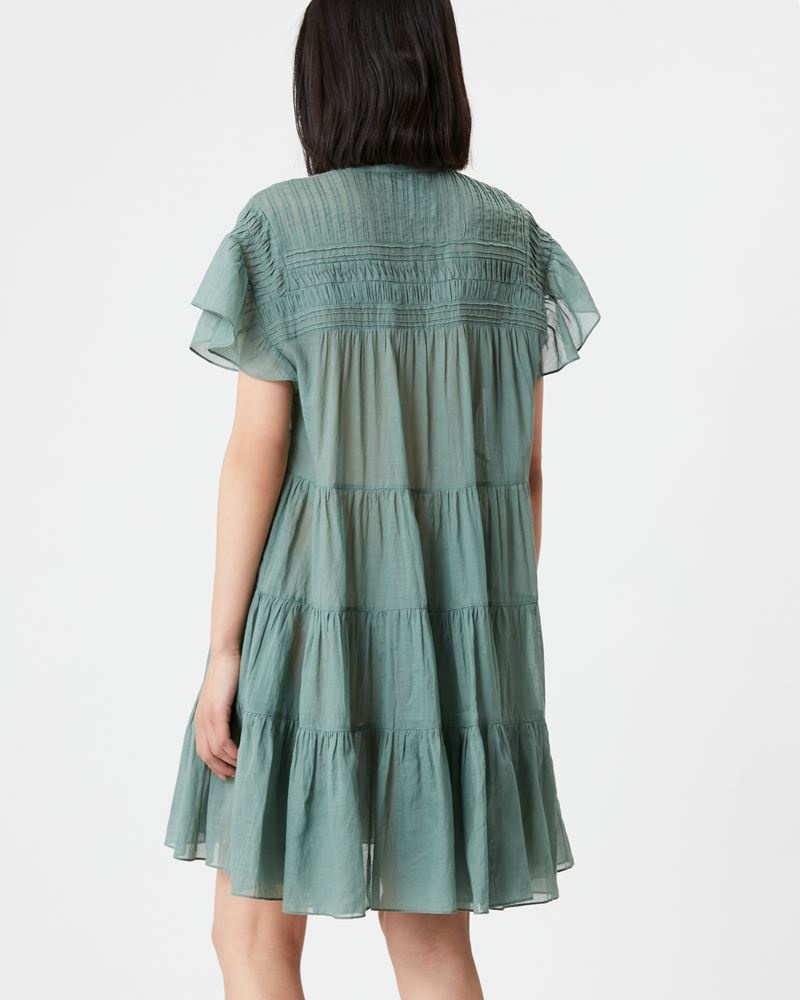 LANIKAYE RUFFLE MINI DRESS - 5