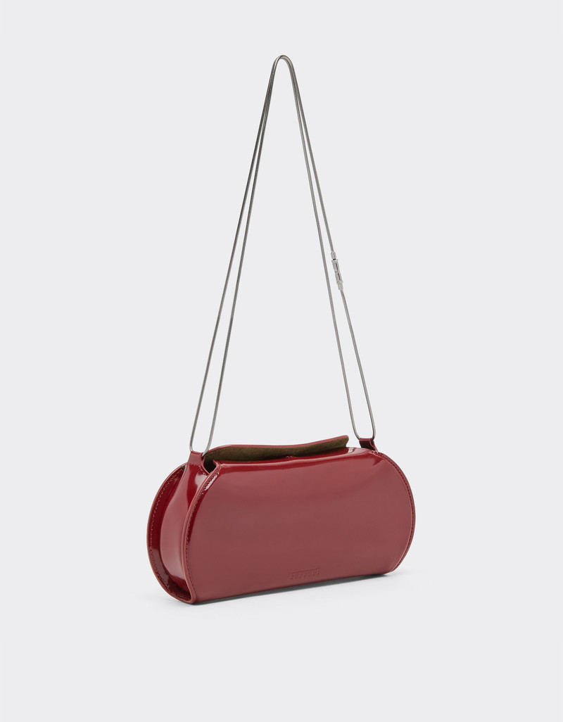 Ferrari Dino leather wallet with shoulder strap 3