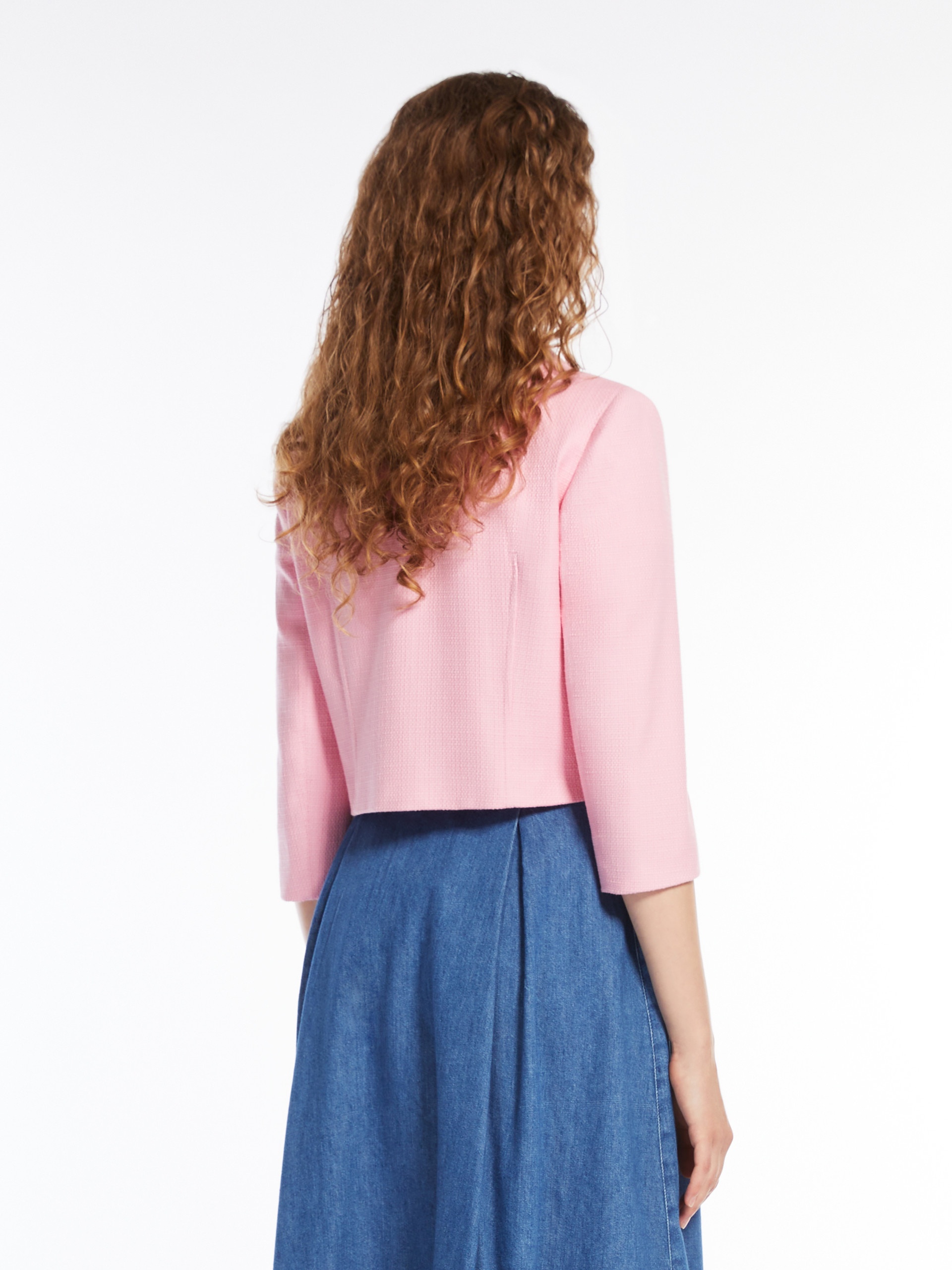 USSITA Cotton cropped jacket - 4