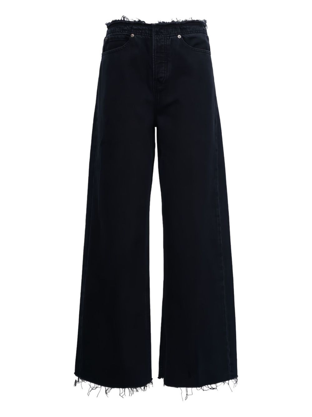 frayed  jeans - 1