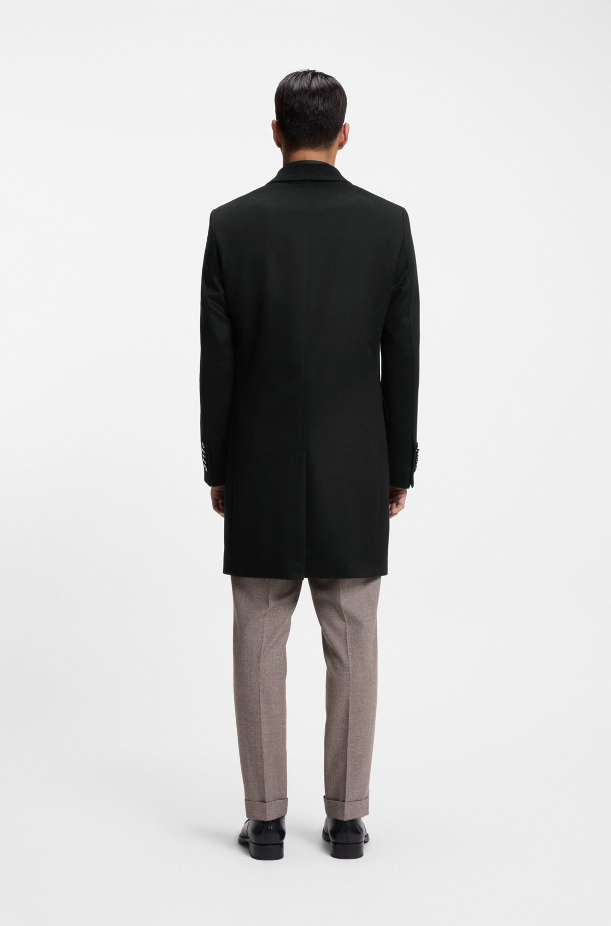 SLIM-FIT COAT IN CASHMERE - 5