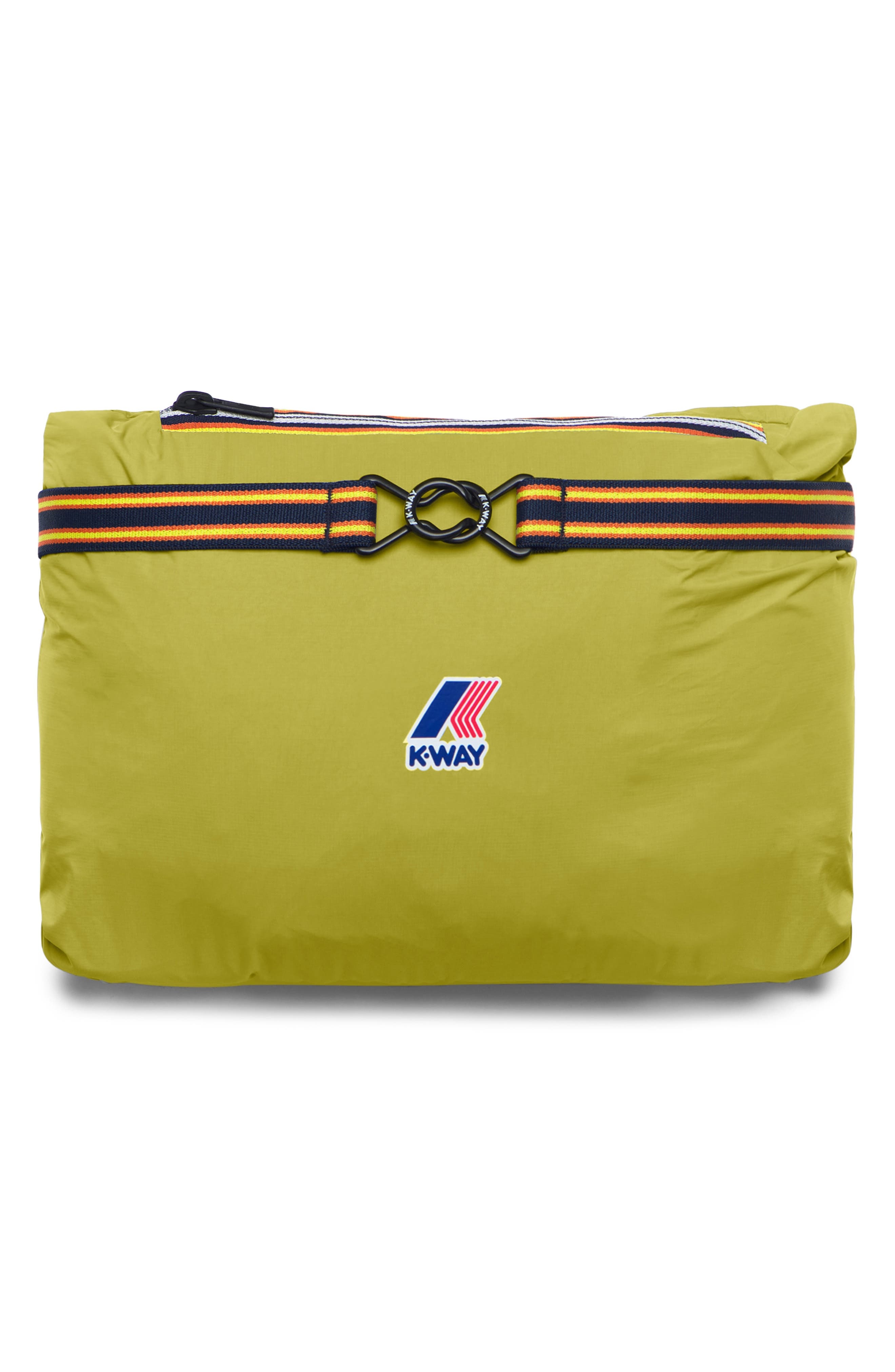 K-Way Le Vrai 4.0 Claude Warm Water Repellent Jacket in Green Moss at Nordstrom - 5