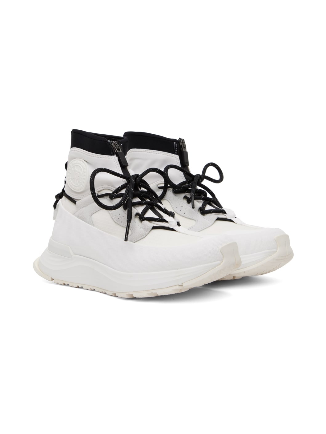 White Glacier Trail High Sneakers - 4