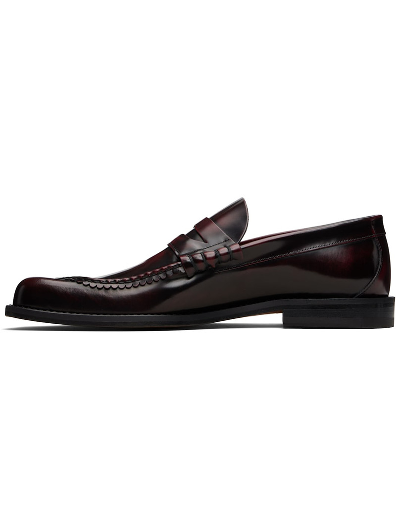 Vivienne Westwood Burgundy Tuesday Coin Loafers outlook