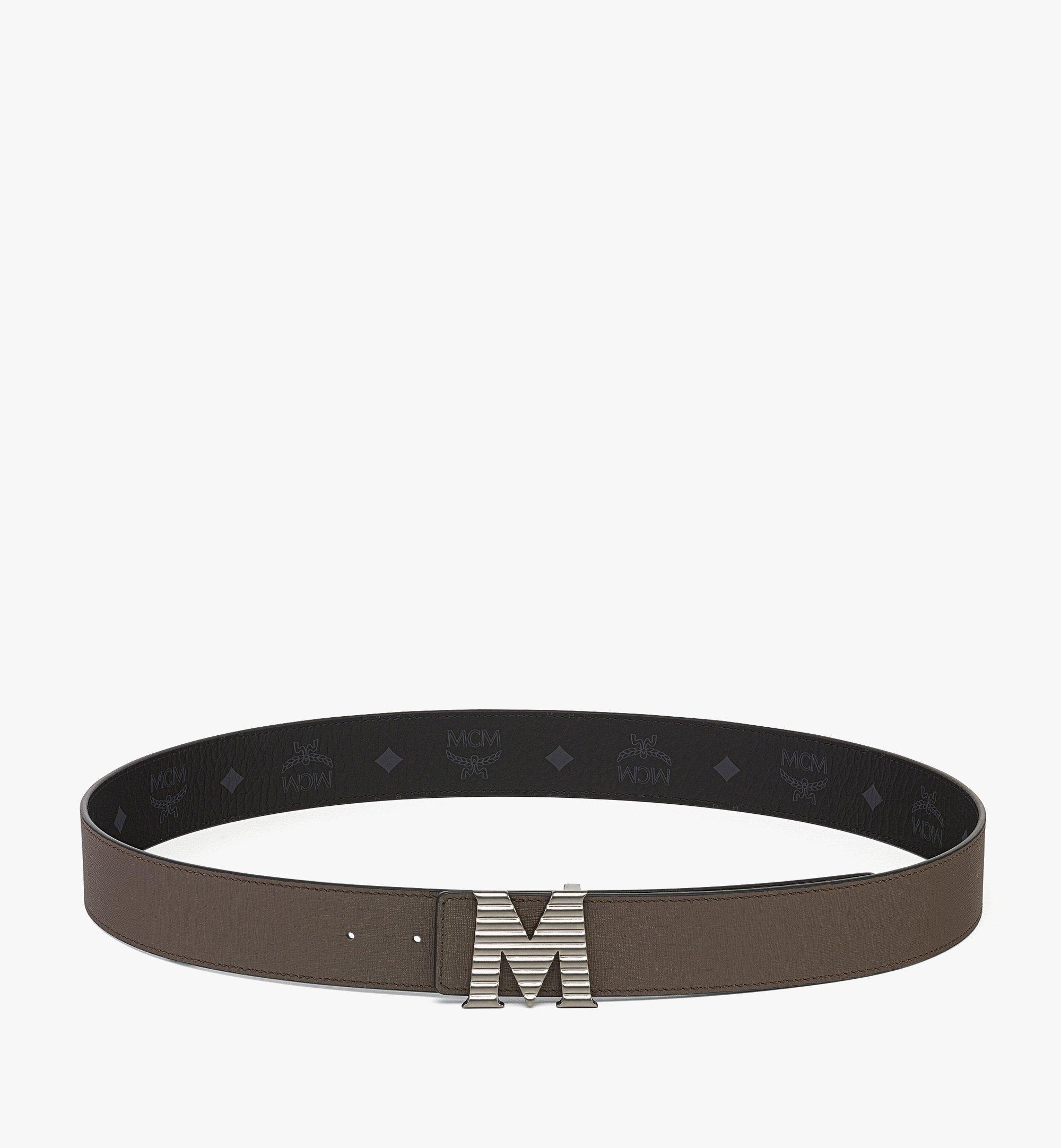 Claus Fluted M Belt 1.5” in Embossed Leather - 1