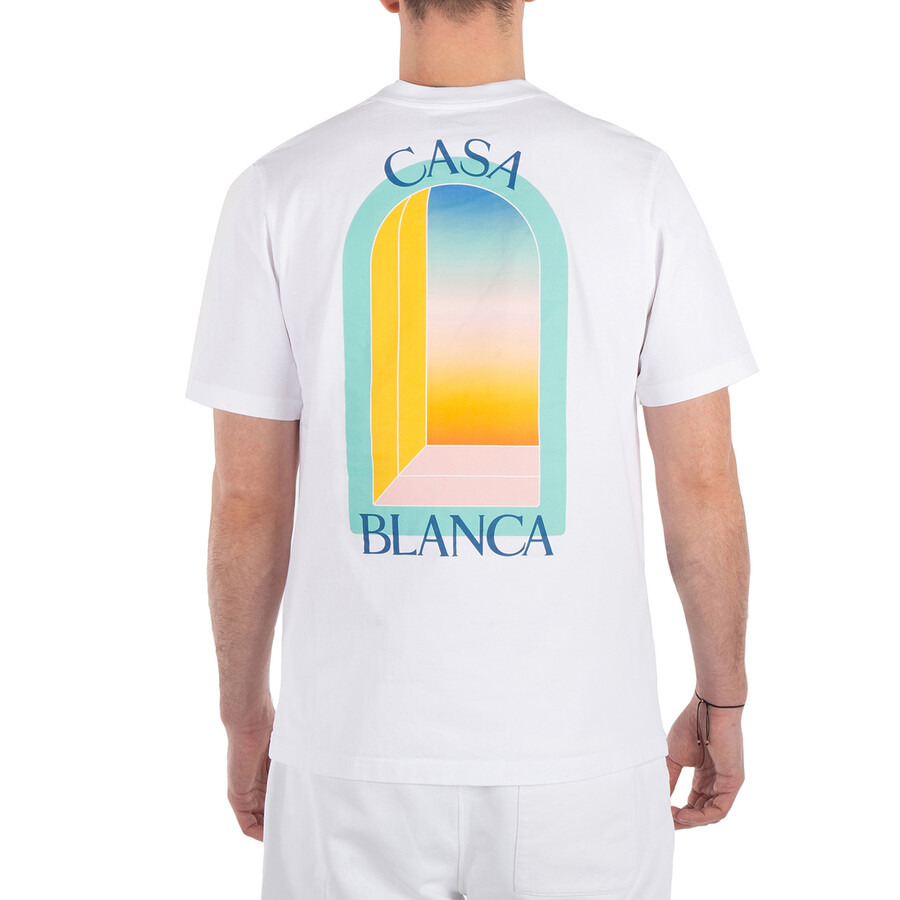 Casablanca Men's Larc Colore Cotton T-Shirt - 4