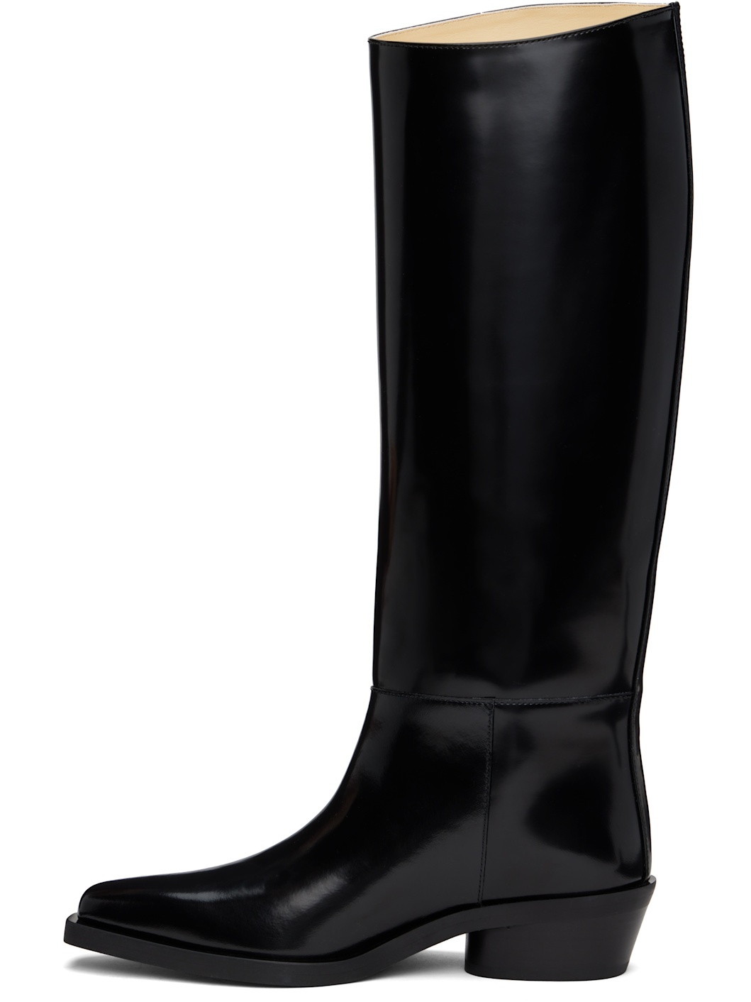 Black Bronco Tall Boots - 3