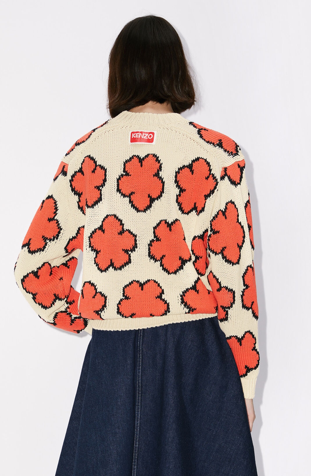 ★送料 関税込★KENZO★BOKE FLOWER WOOL SWEATER★ KENZO 'BOKE FLOWER' jumper | REVERSIBLE
