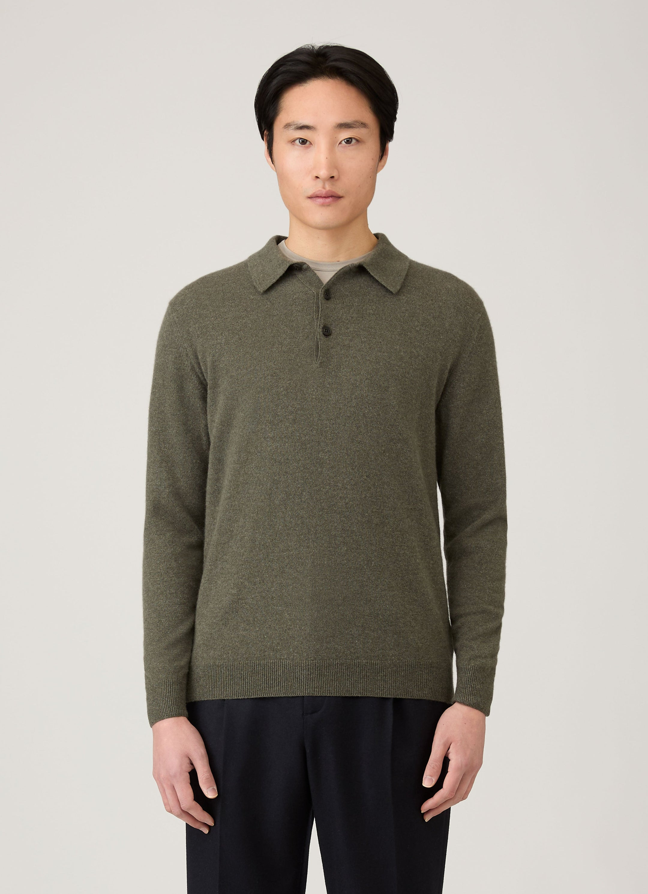 Cashmere Polo Shirt - 2