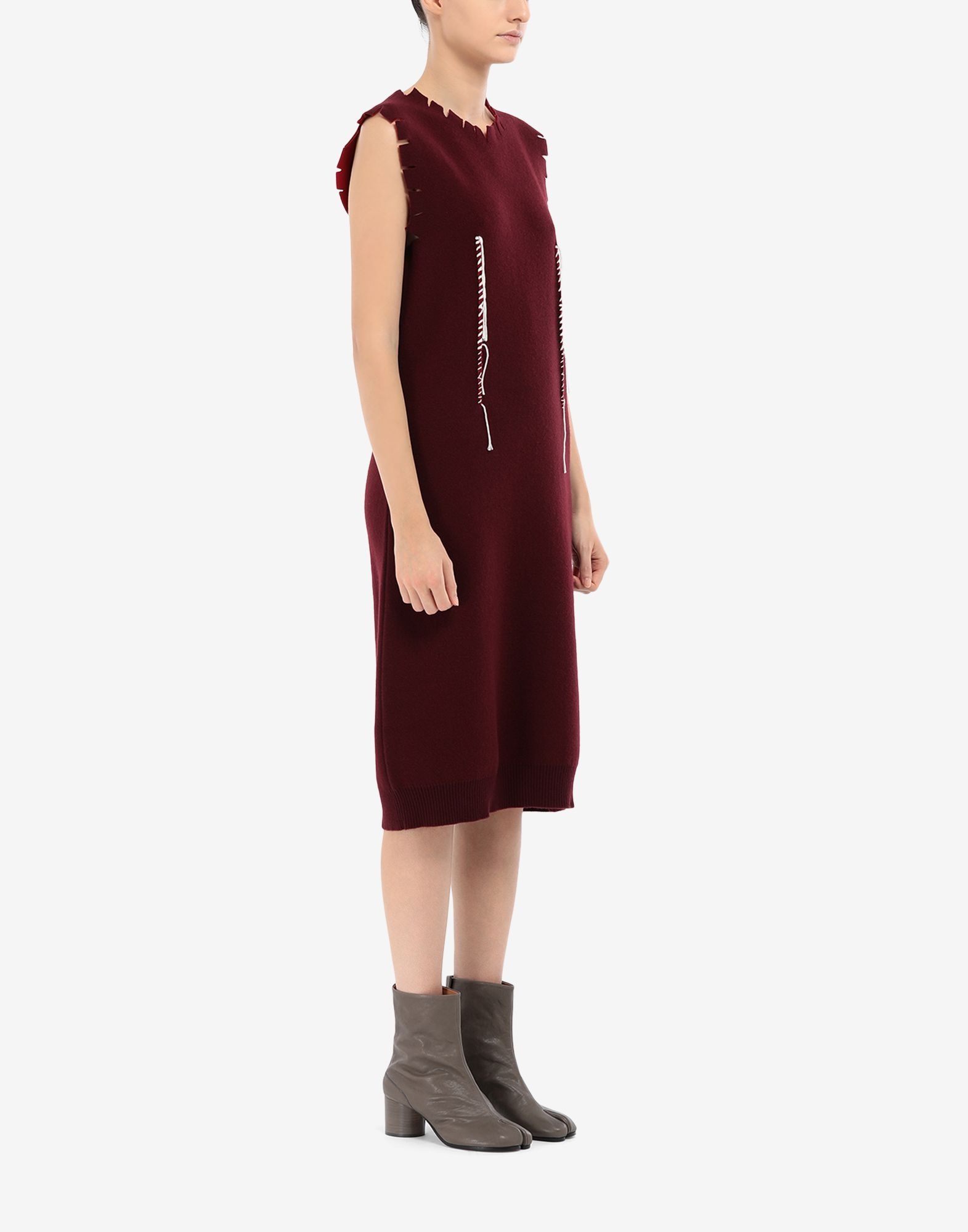 Écranté sleeveless wool dress - 3