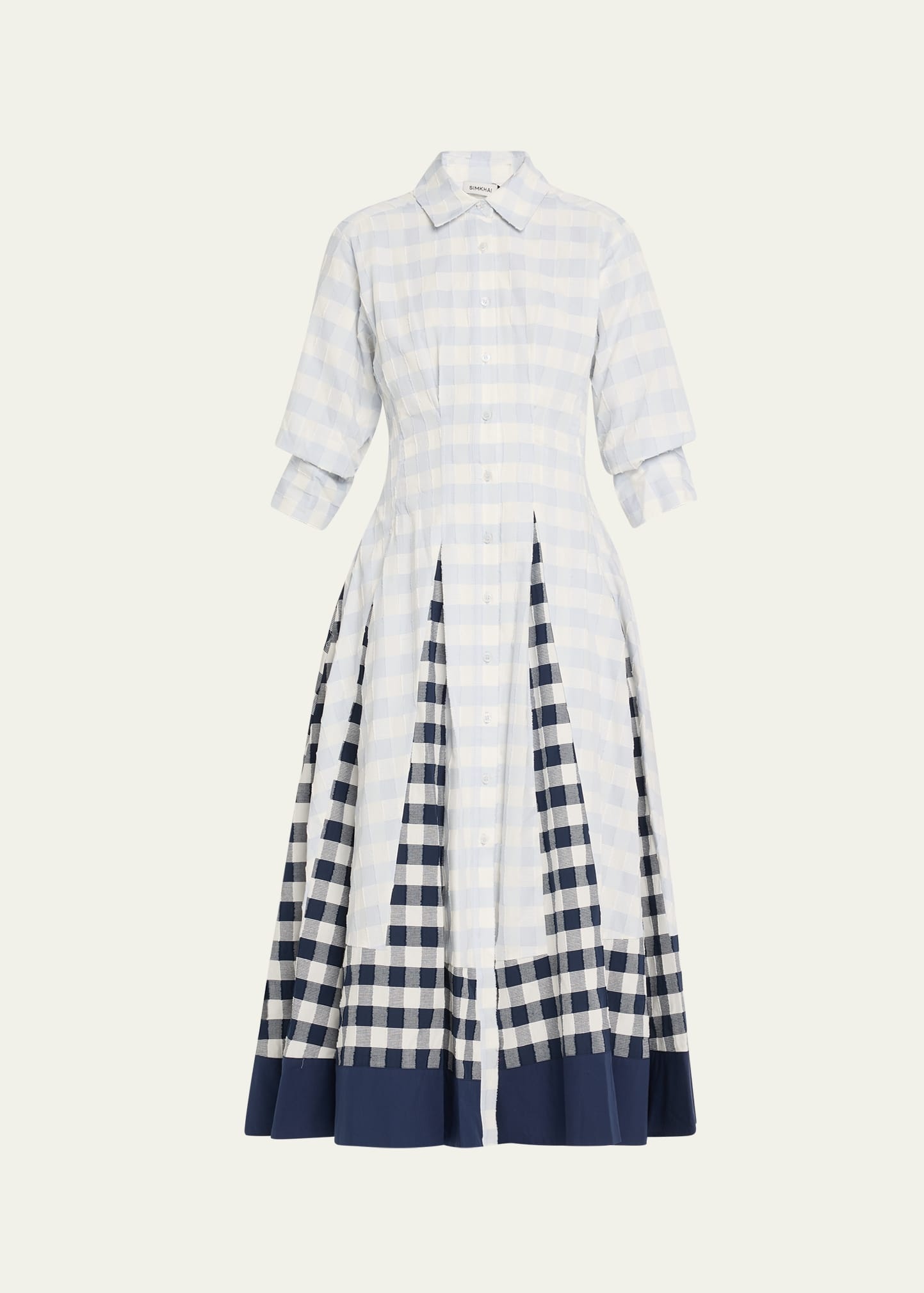 Jazz Pintuck Midi Dress - 1