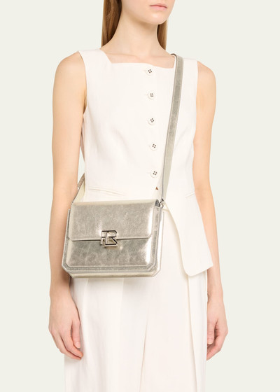 Ralph Lauren RL 888 Metallic Leather Crossbody Bag outlook