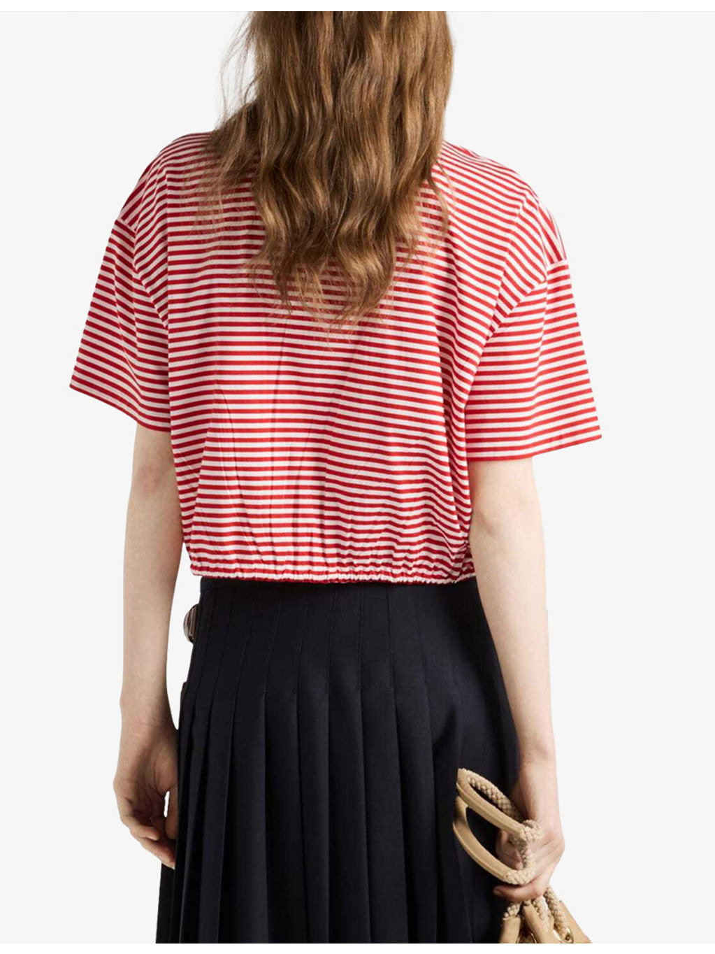Striped Branded-Print Cotton-Jersey Polo Shirt - 4