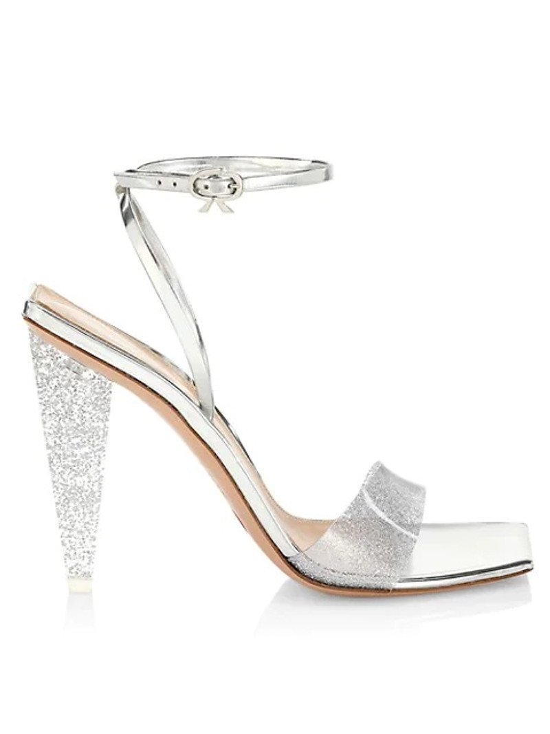 Glitter Stiletto Sandals 1