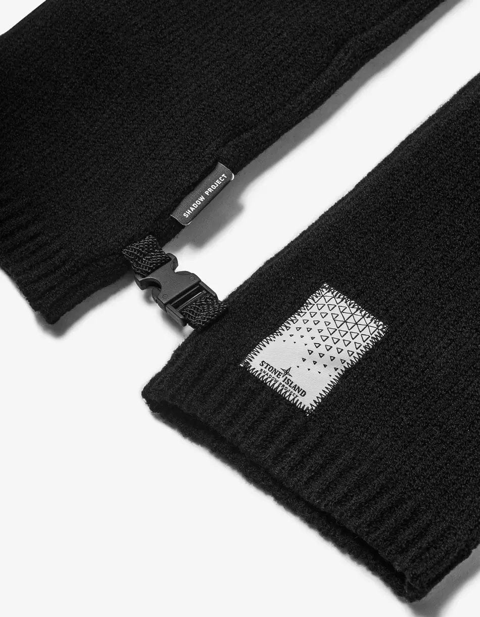 Stone Island Shadow Project Black Chapter 2 Hand Gaiters - 5
