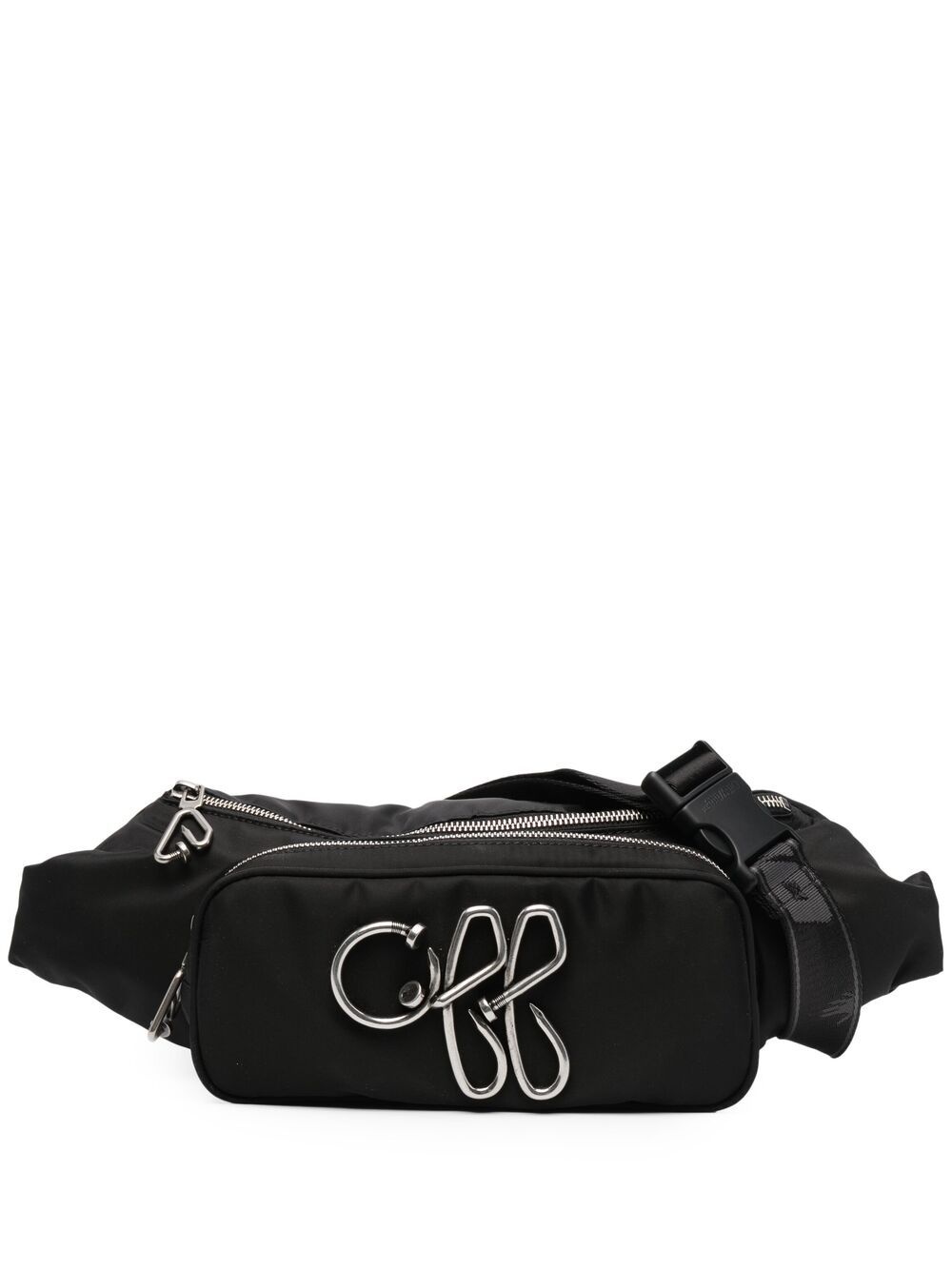 logo plaque belt bag - 1