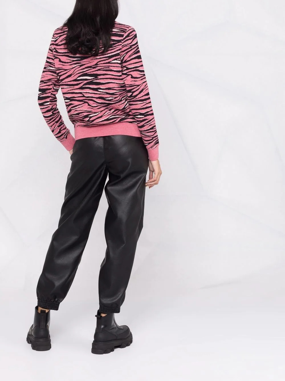 Kira faux leather trousers - 4