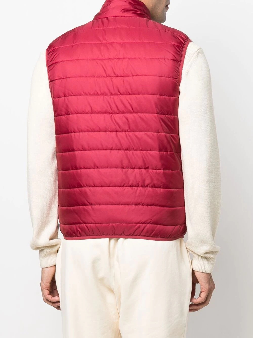 quilted padded gilet - 4